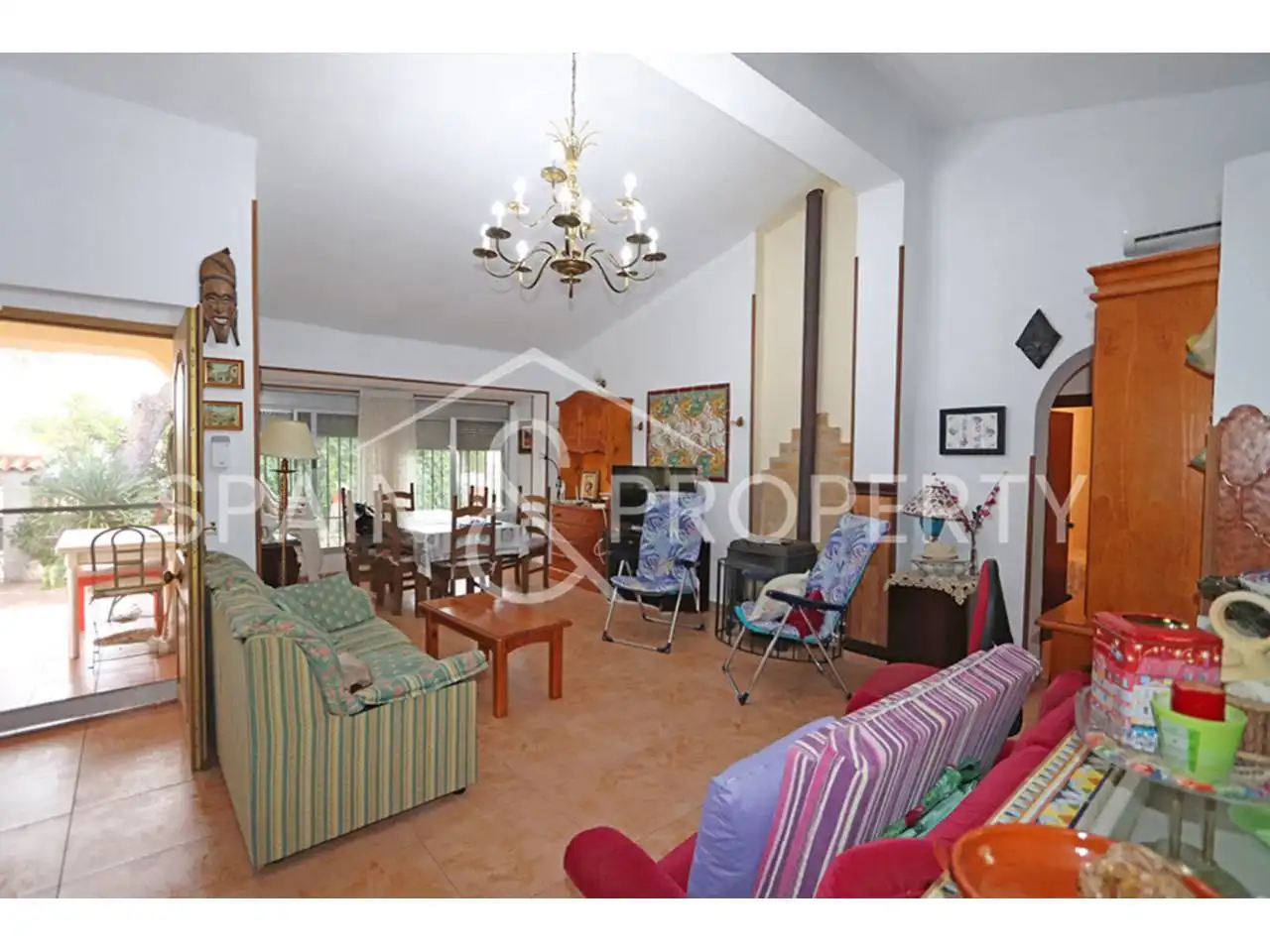 Living room of Houses for sale in Torrent  with Air Conditioner, Heating and Private garden