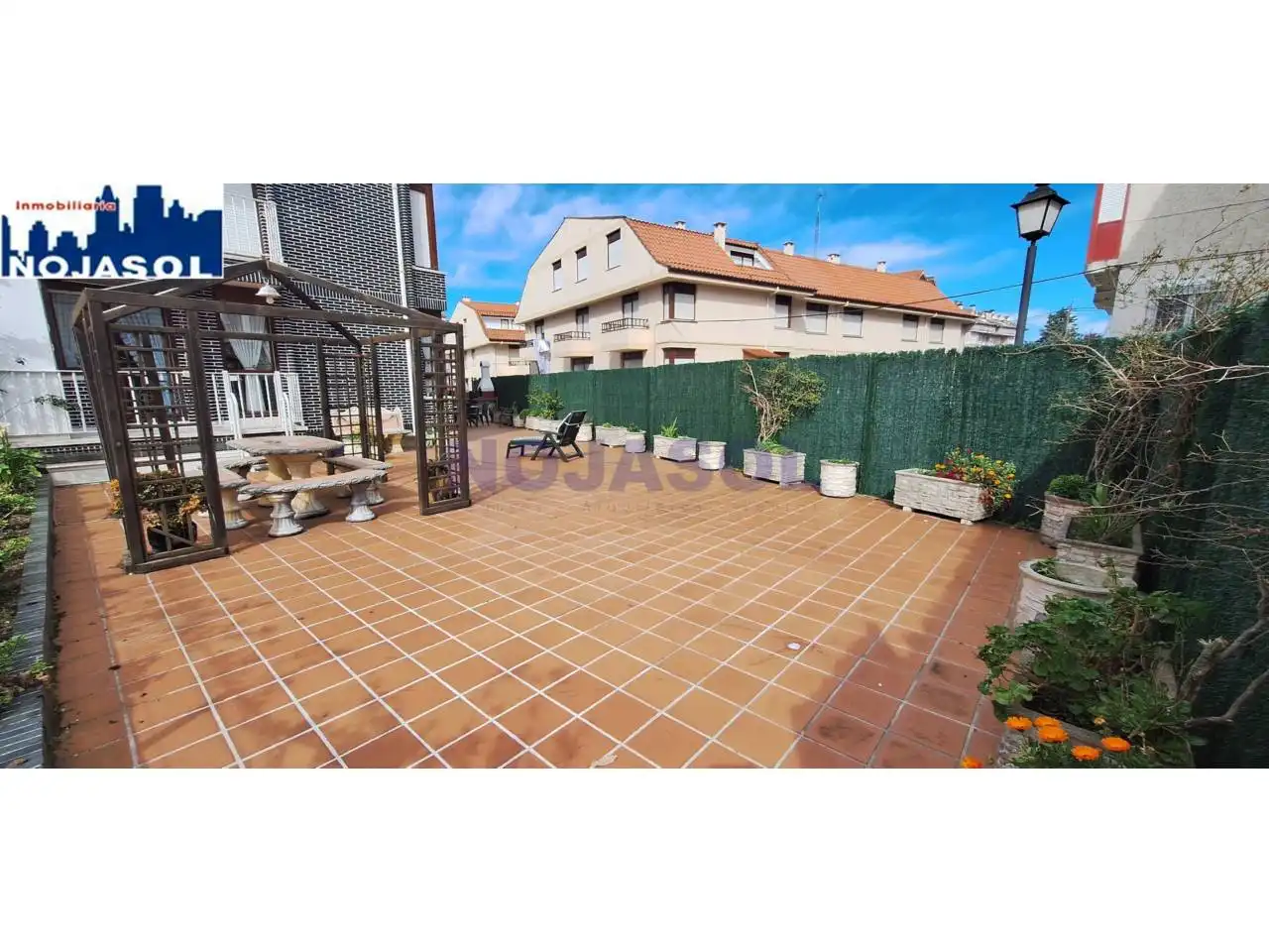 Terrassa de Apartament de lloguer en Noja amb Calefacció, Jardí privat i Terrassa