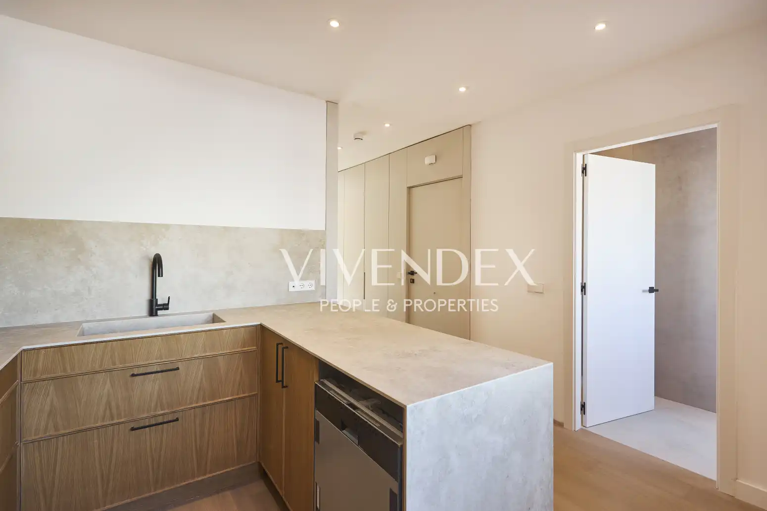Cocina de Ático en venta en Barcelona con Calefacción y Terraza