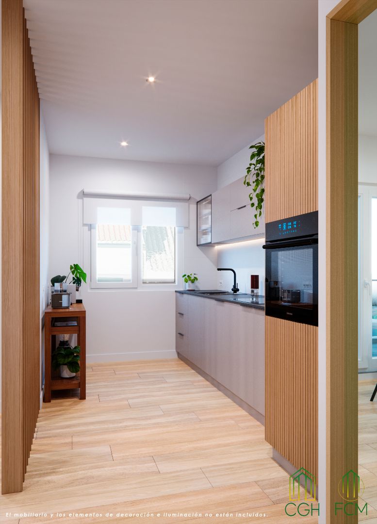 Kitchen of Duplex for sale in  Toledo Capital  with Air Conditioner, Heating and Terrace