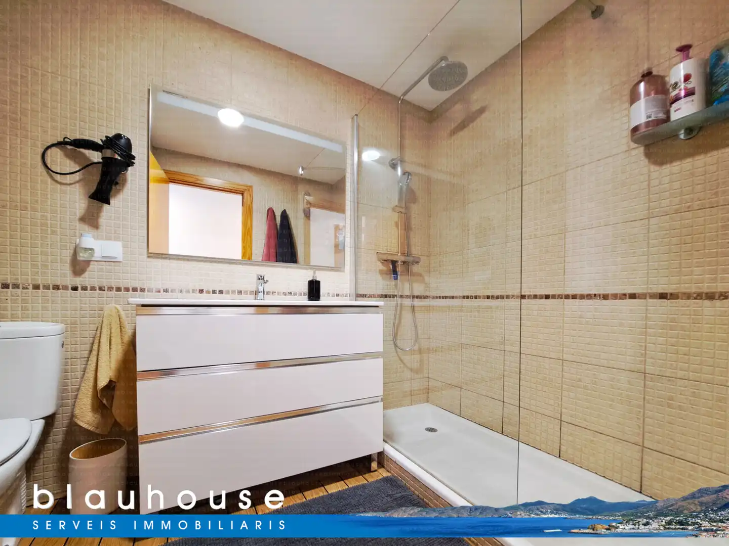 Bany de Apartament en venda en Llançà amb Aire condicionat, Parquet i Terrassa