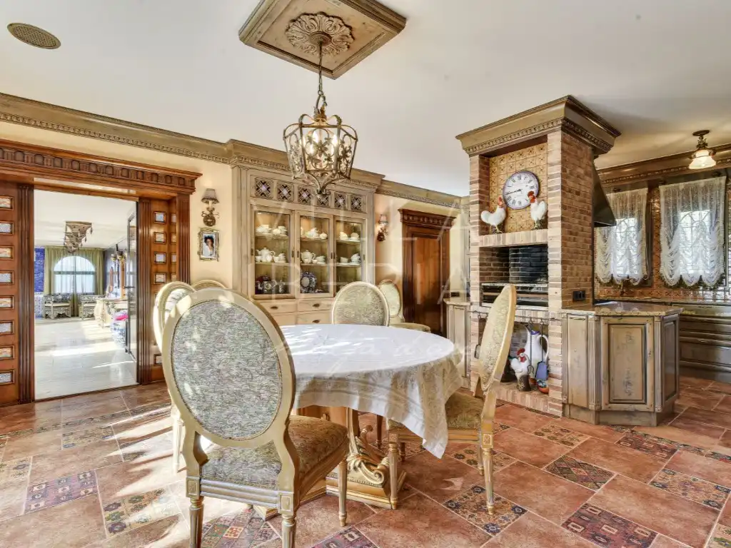 Comedor de Casa o chalet en venta en Castell d'Aro, Platja d'Aro i s'Agaró con Aire acondicionado, Calefacción y Jardín privado