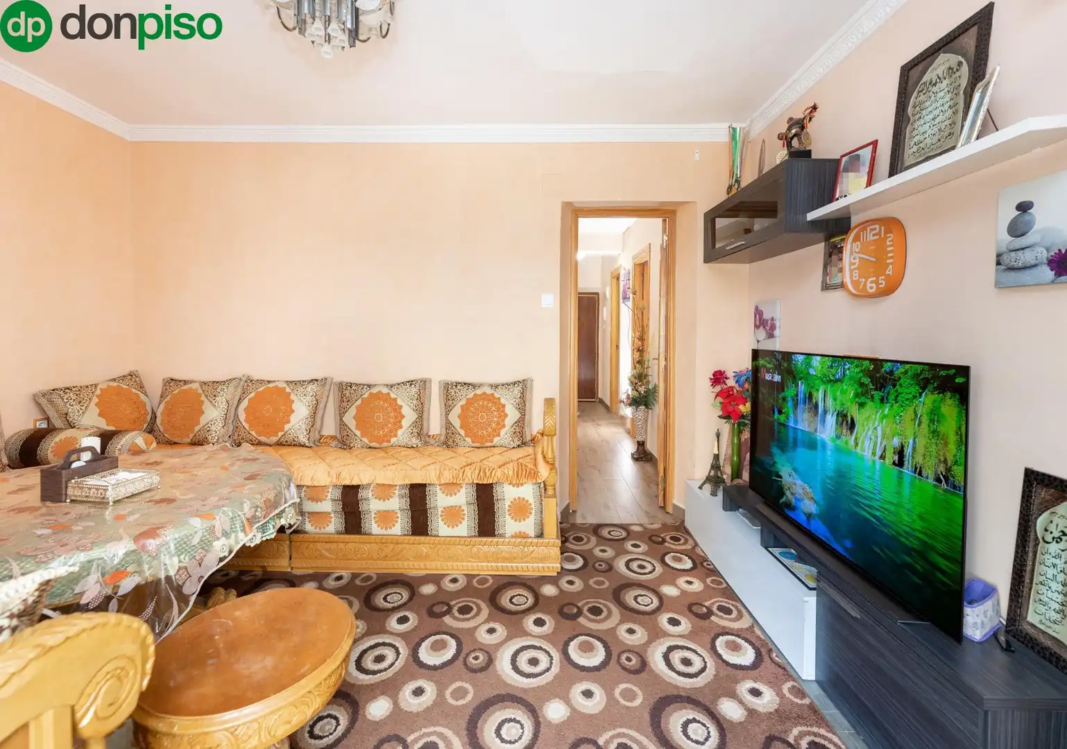 Sala de estar de Piso en venta en Granada con Aire acondicionado, Terraza y Balcón