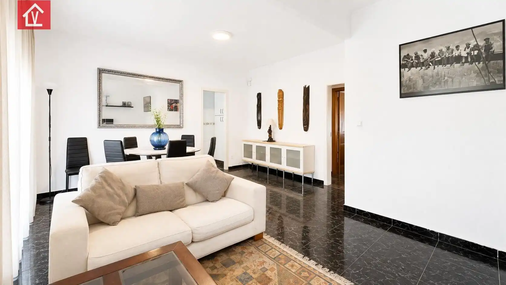 Sala d'estar de Pis en venda en Sabadell amb Calefacció, Traster i Balcó