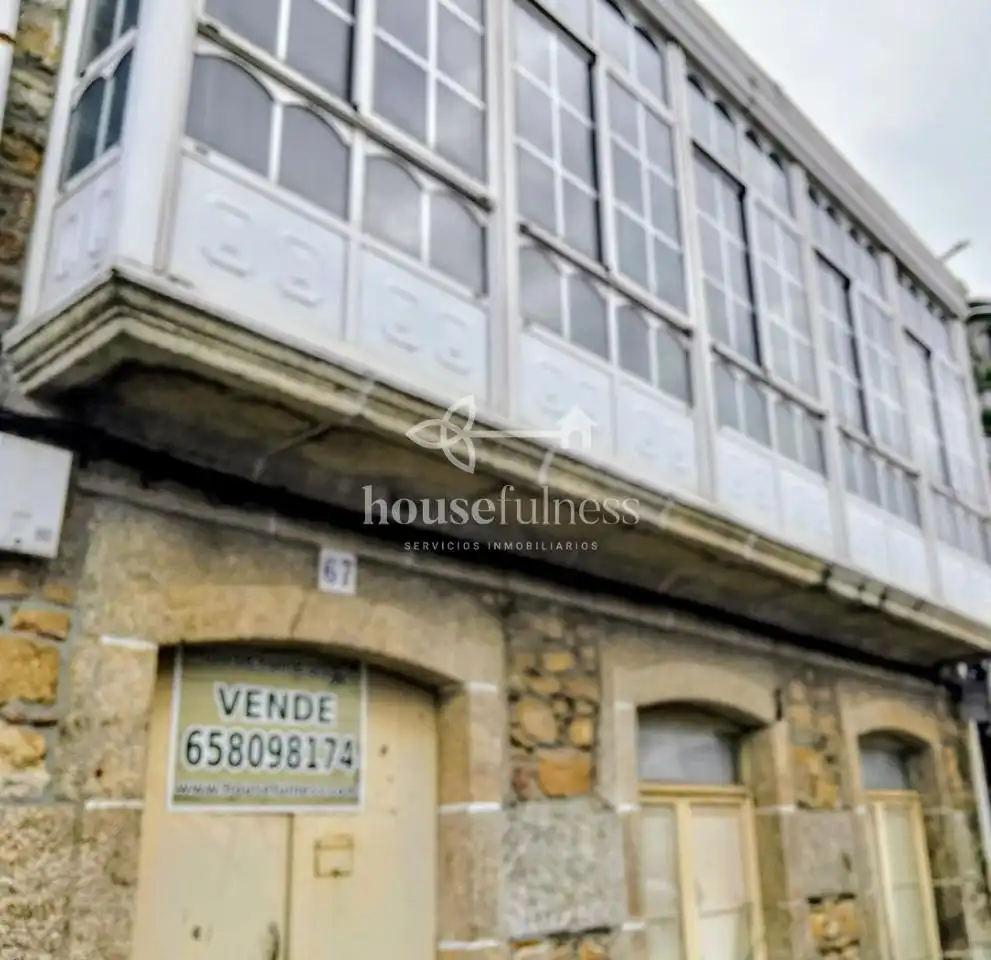 Vista exterior de Casa o xalet en venda en Neda amb Calefacció, Jardí privat i Terrassa