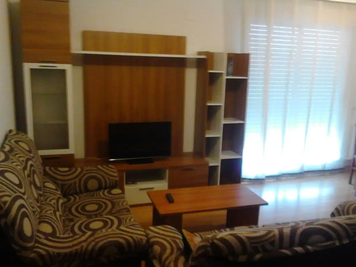 Living room of Flat for rent in Cáceres  with Heating, Terrace and Storage room