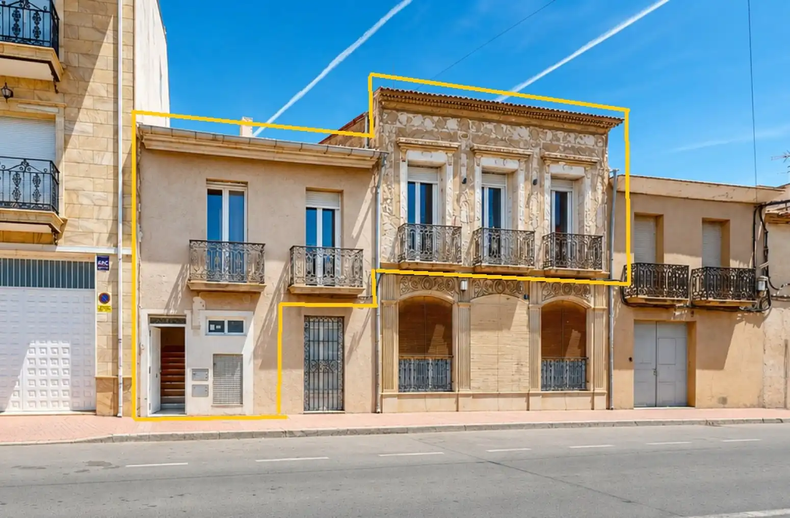 Vista exterior de Casa o chalet en venta en Novelda con Trastero y Balcón