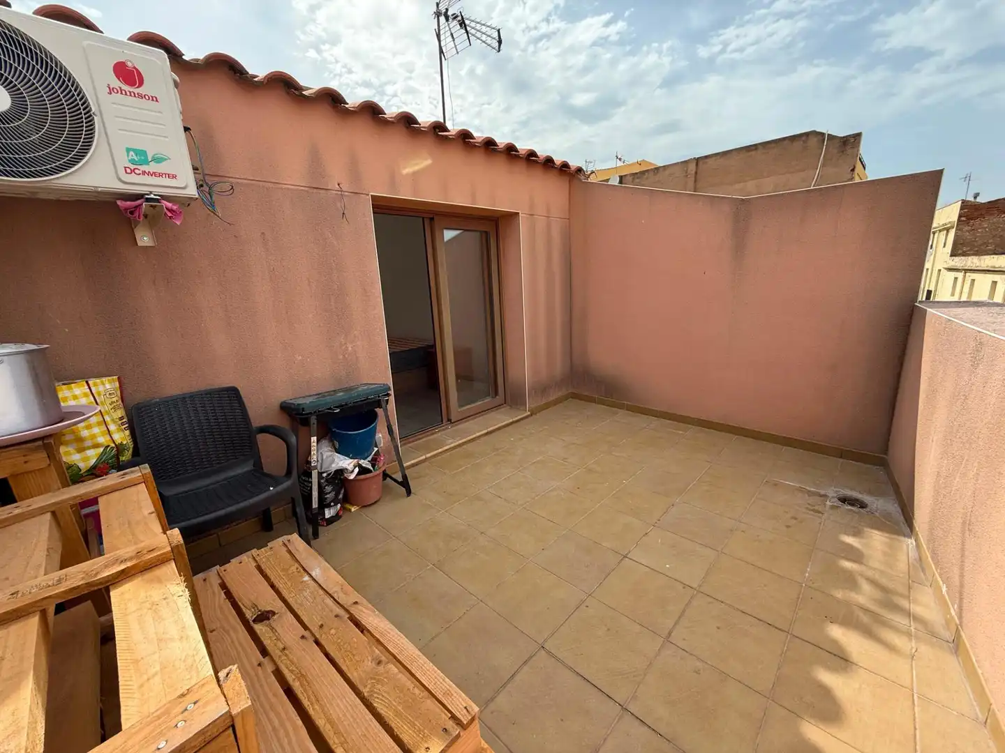 Terrassa de Casa adosada en venda en La Canonja amb Aire condicionat, Calefacció i Jardí privat