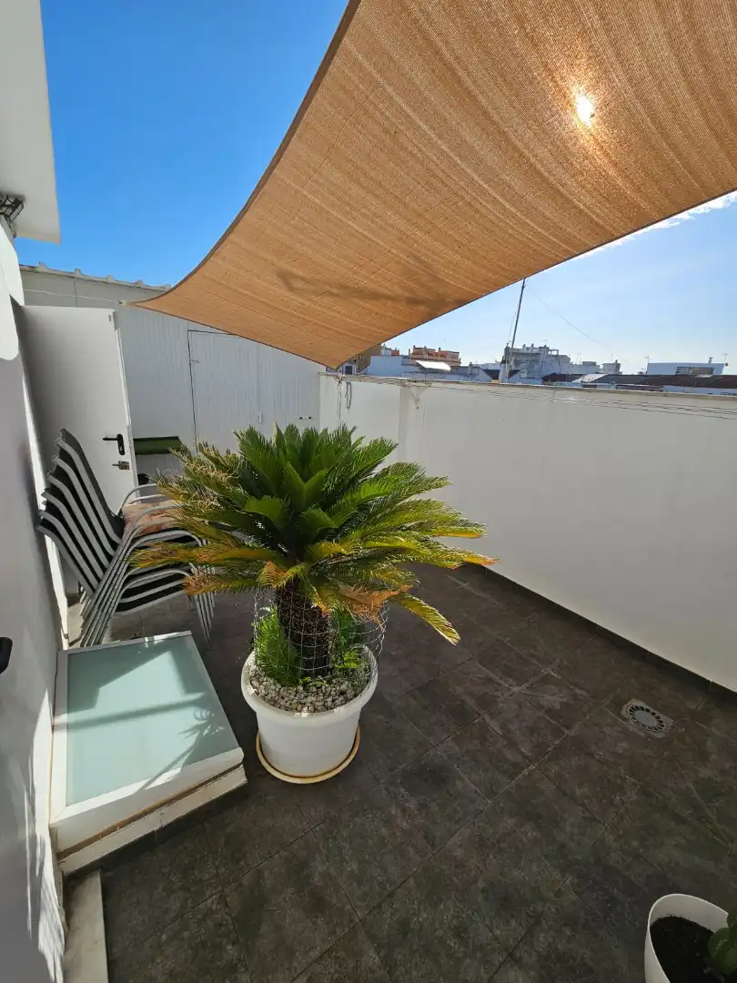 Terraza de Casa o chalet en venta en Dos Hermanas con Aire acondicionado, Calefacción y Jardín privado