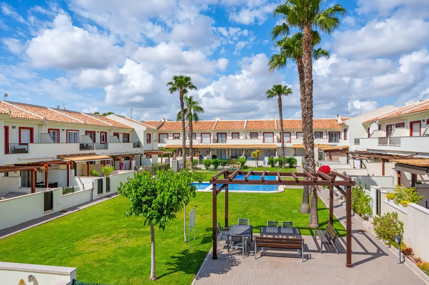 Exterior view of Detached homes for sale in Rojales  with Air Conditioner, Terrace and Storage room