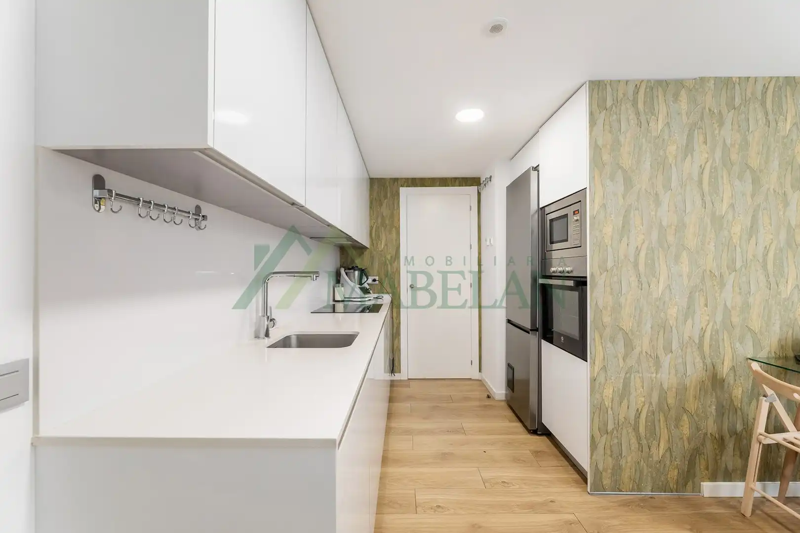 Kitchen of Flat for rent in Las Rozas de Madrid  with Air Conditioner, Heating and Private garden