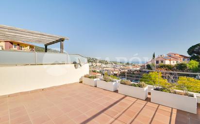 Terrassa de Casa adosada en venda en Teià amb Calefacció, Jardí privat i Terrassa