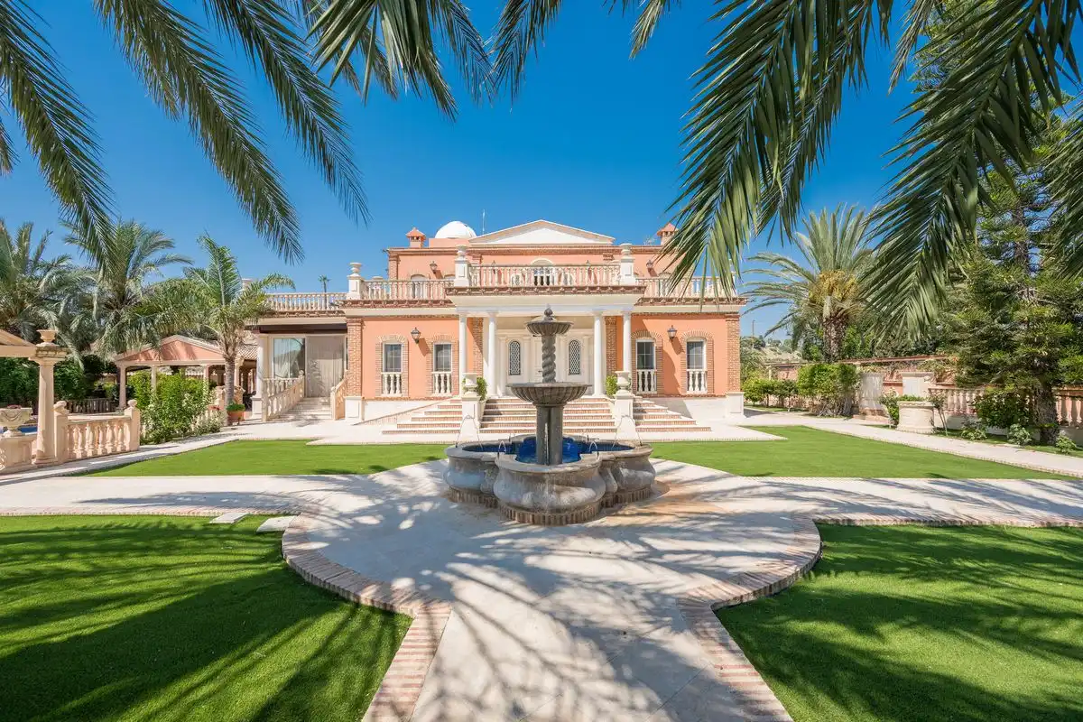 Exterior view of Houses for sale in Elche / Elx  with Air Conditioner, Heating and Private garden