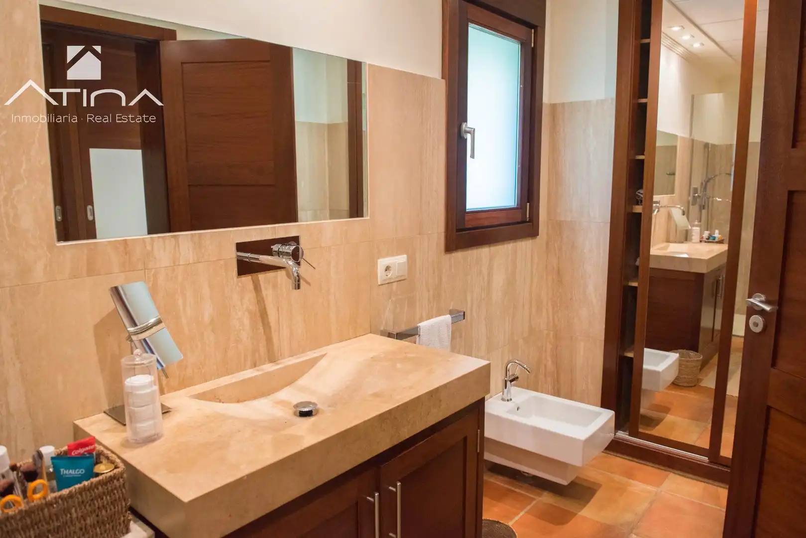 Baño de Casa o chalet en venta en Jávea / Xàbia con Aire acondicionado, Jardín privado y Terraza