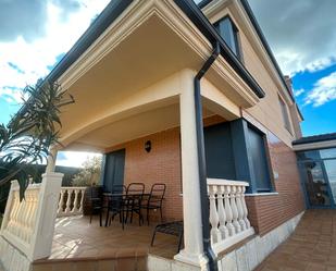 Terrace of House or chalet for sale in La Vellés   with Private garden, Terrace and Furnished