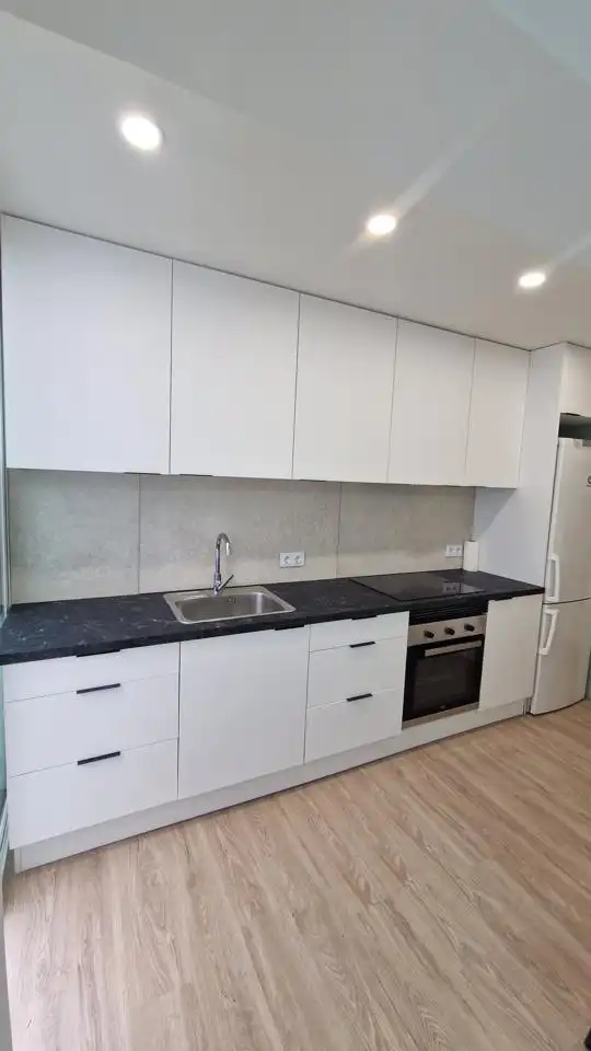Küche von Wohnung zur Miete in Moncada mit Klimaanlage, Terrasse und Möbliert