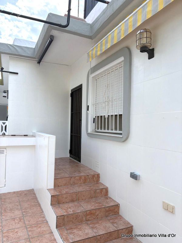 Terrassa de Casa adosada en venda en Dénia amb Aire condicionat, Calefacció i Jardí privat