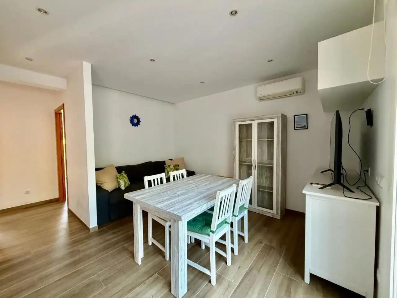 Dining room of Flat for rent in Santa Margalida  with Air Conditioner, Heating and Terrace