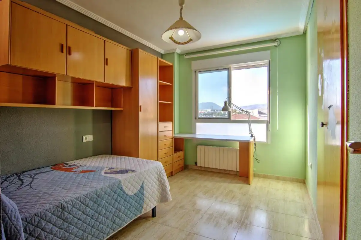 Bedroom of Flat for sale in San Vicente del Raspeig / Sant Vicent del Raspeig  with Air Conditioner, Heating and Private garden