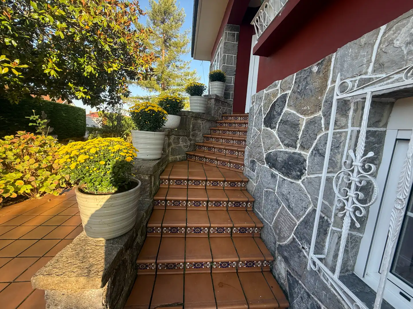 Terraza de Casa o chalet en venta en Castrillón con Calefacción, Jardín privado y Piscina