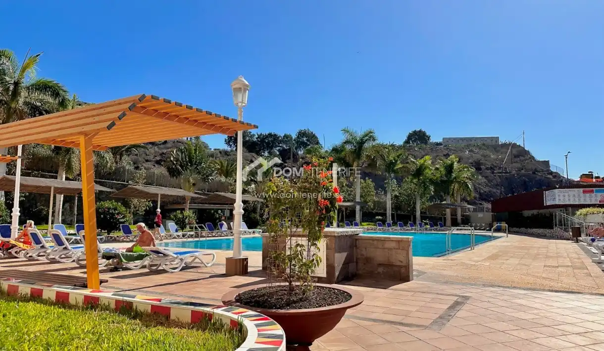Schwimmbecken von Wohnung zum Verkauf in Santiago del Teide mit Terrasse, Abstellraum und Schwimmbad