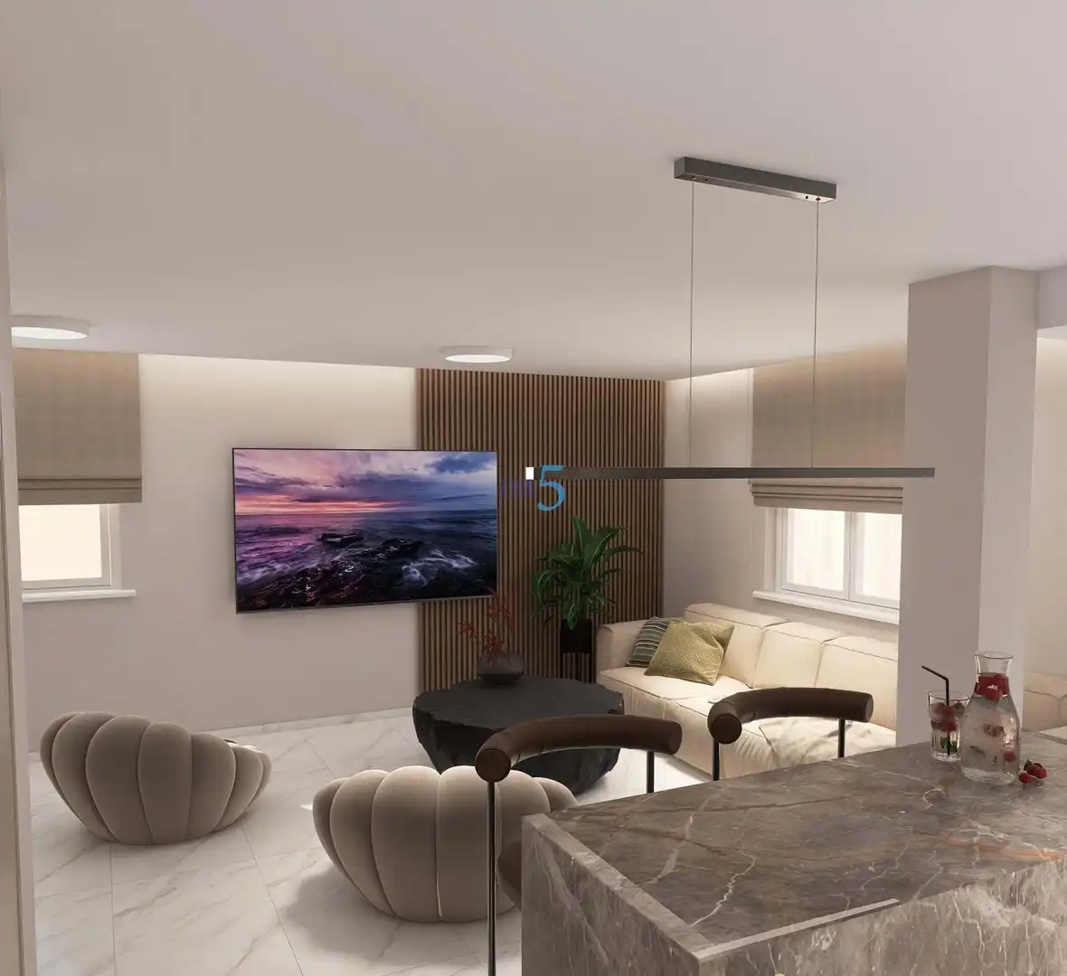 Sala de estar de Casa o chalet en venta en Rojales con Piscina