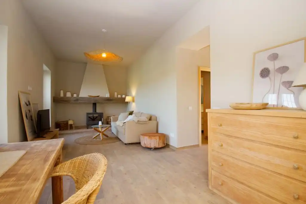 Sala de estar de Finca rústica en venta en Coín con Jardín privado