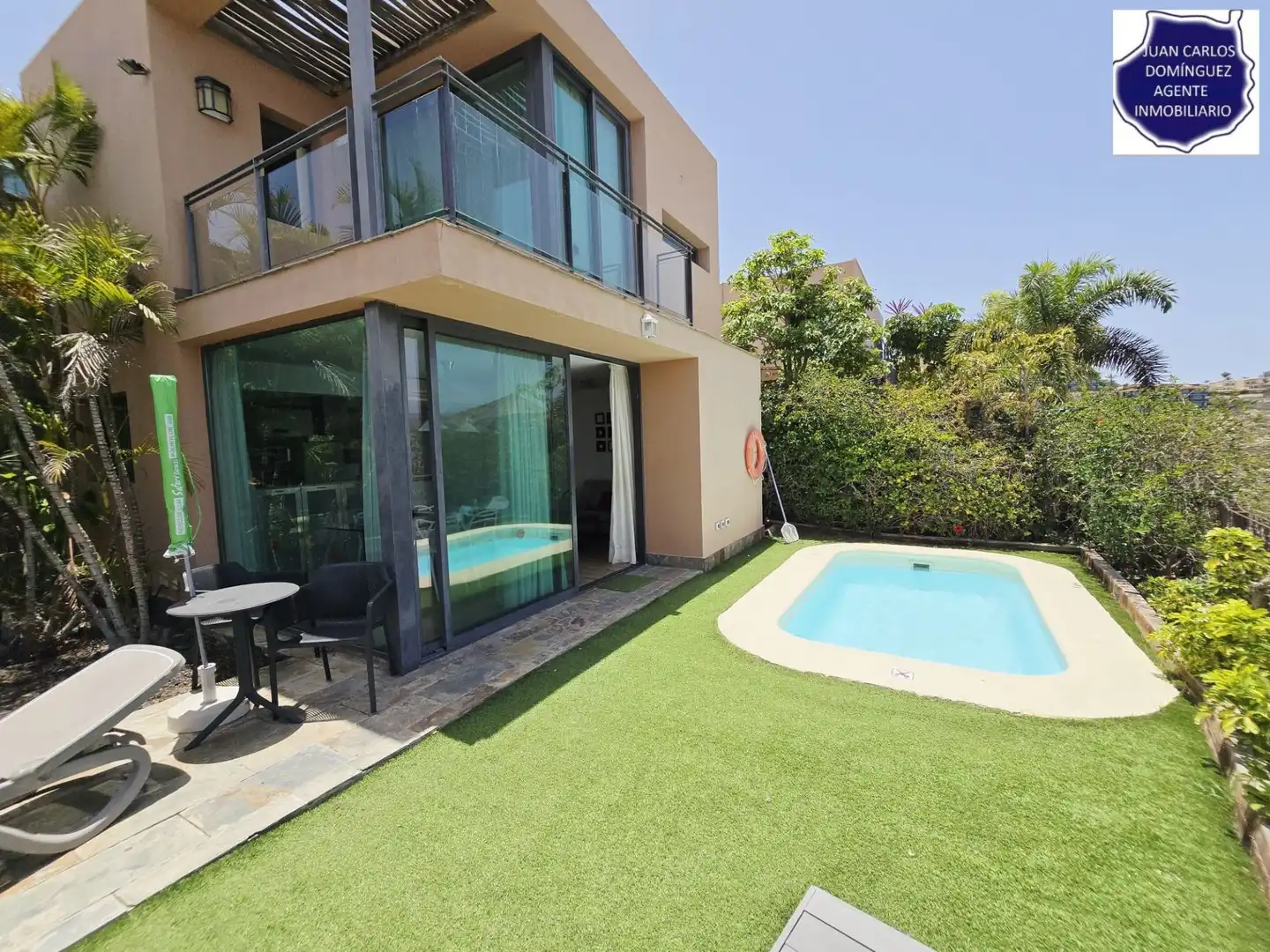 Terrasse von Haus oder Chalet zum Verkauf in San Bartolomé de Tirajana mit Klimaanlage, Privatgarten und Terrasse