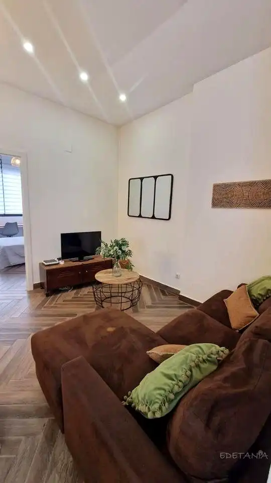 Living room of Apartments for rent in Alfara del Patriarca  with Air Conditioner, Heating and Furnished