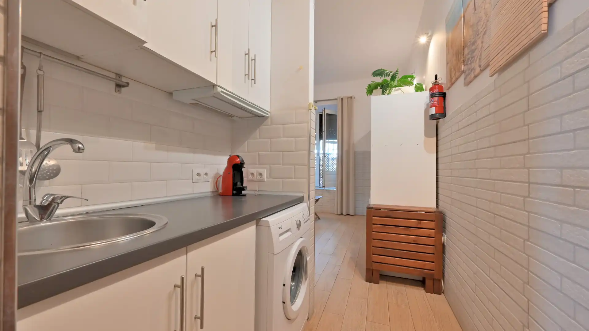 Cocina de Estudio en venta en Mijas con Aire acondicionado, Piscina y Amueblado