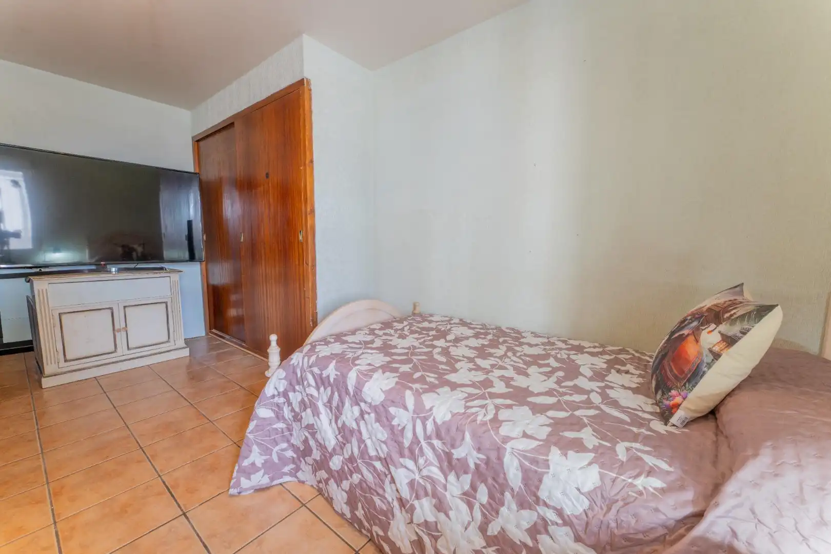 Bedroom of Flat for sale in Elche / Elx  with Air Conditioner, Furnished and Balcony