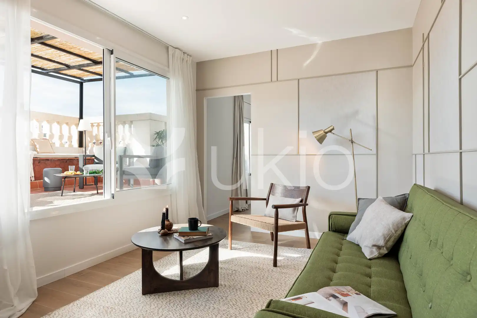 Penthouse mit Aufzug zur Miete in Carrer del Bruc, imagen 19