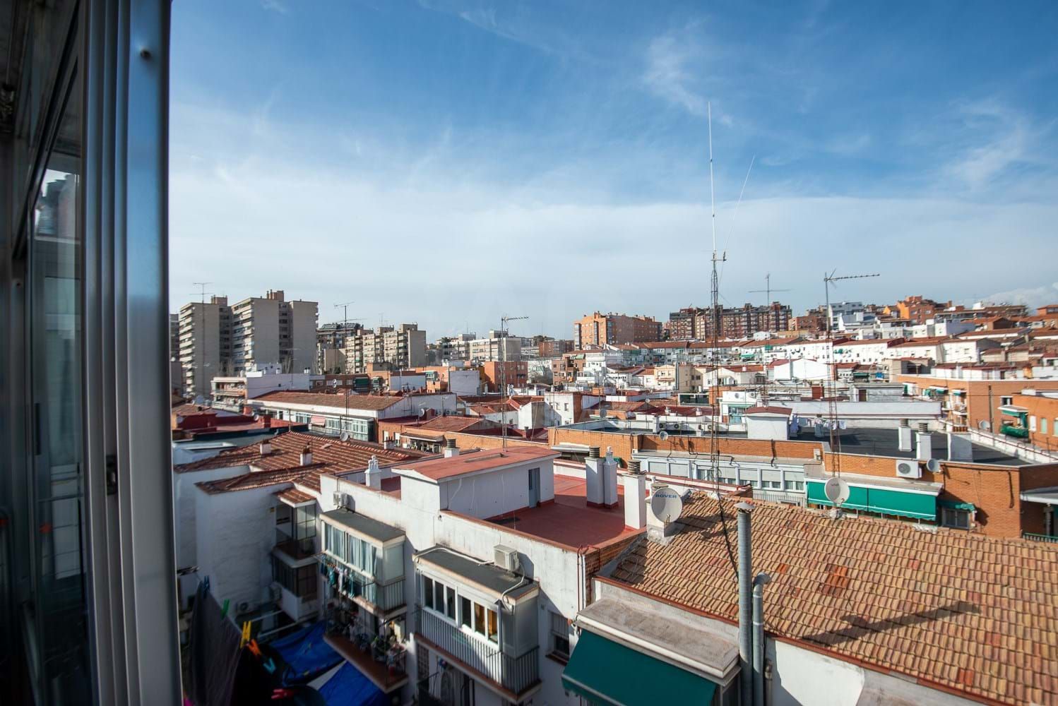 Exterior view of Flat for sale in  Madrid Capital  with Air Conditioner, Heating and Terrace