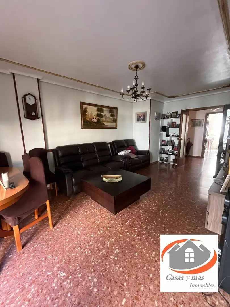 Sala de estar de Piso en venta en Burriana / Borriana con Trastero