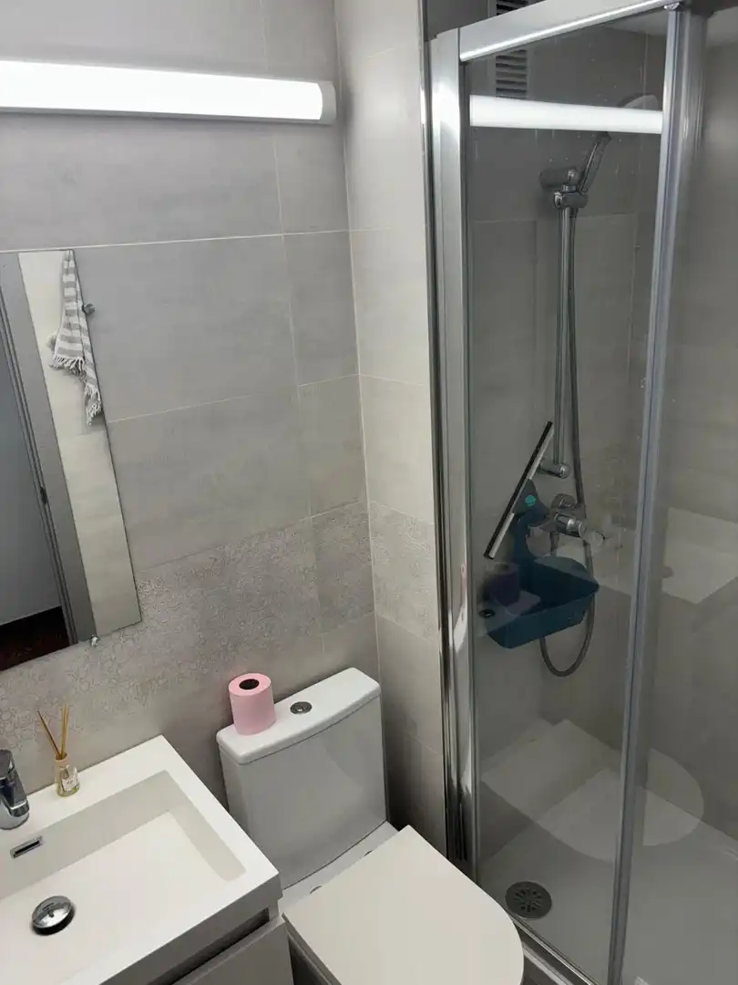 Baño de Apartamento de alquiler en Moncofa con Aire acondicionado, Calefacción y Terraza