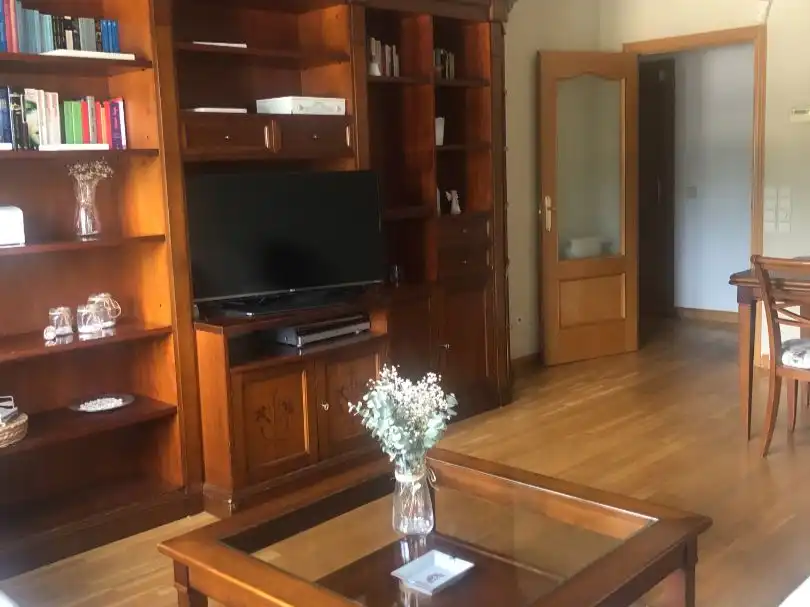 Sala de estar de Piso en venta en Boadilla del Monte con Aire acondicionado, Terraza y Balcón