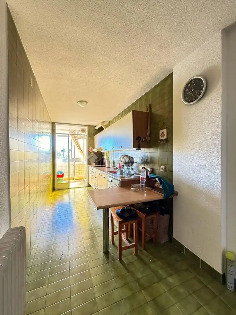 Kitchen of Flat for sale in Móstoles  with Heating, Terrace and Storage room