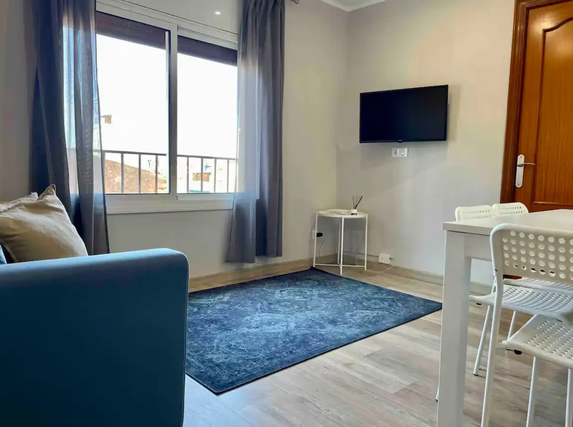 Wohnzimmer von Wohnungen zur Miete in Tarragona mit Klimaanlage, Heizung und Terrasse