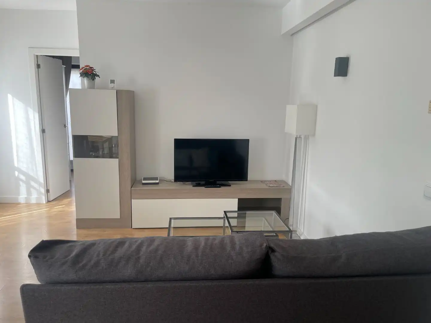 Wohnzimmer von Wohnung zur Miete in Madrid mit Klimaanlage, Heizung und Privatgarten