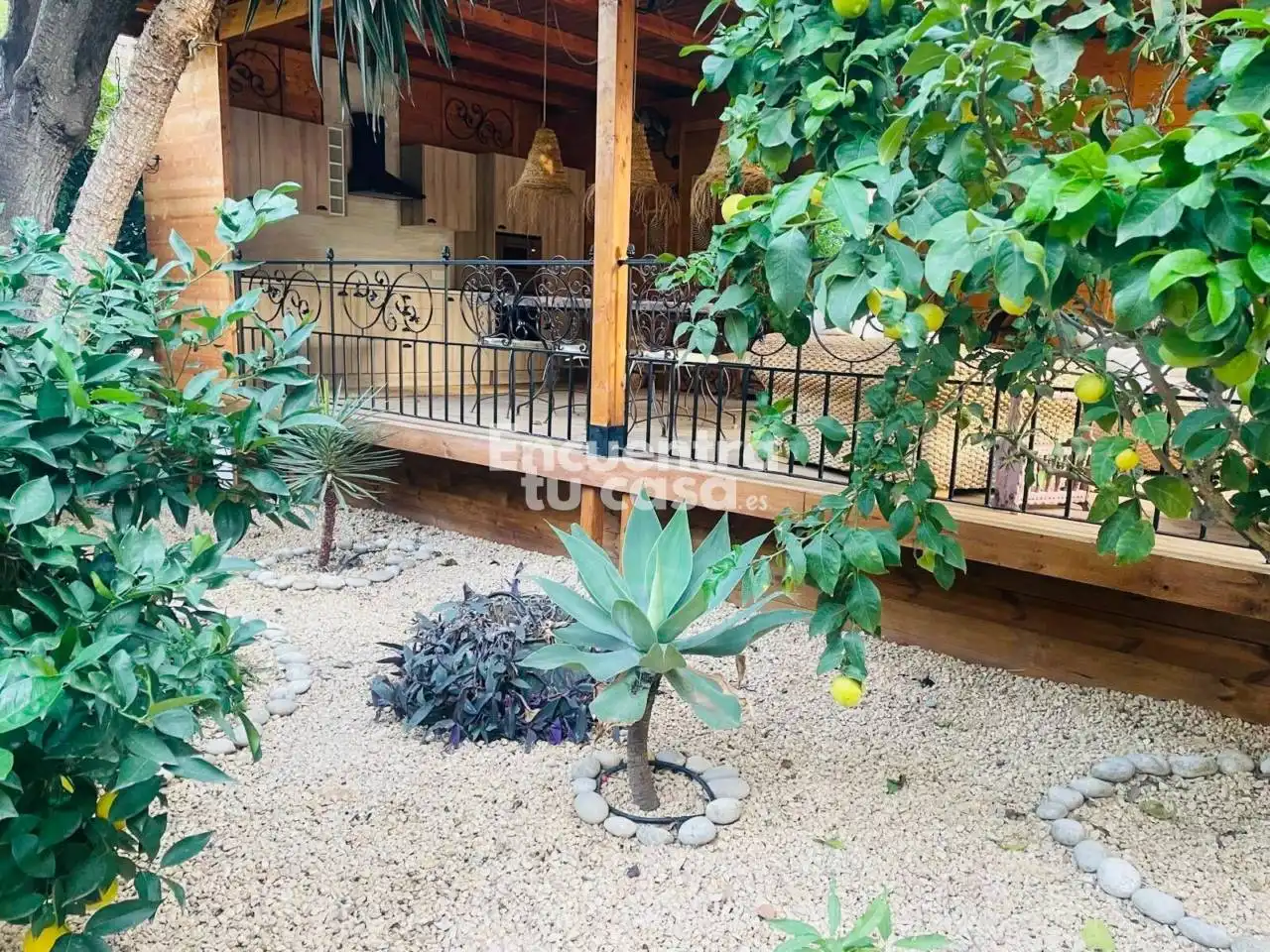 Jardín de Casa o chalet de alquiler en L'Alfàs del Pi con Aire acondicionado, Calefacción y Jardín privado
