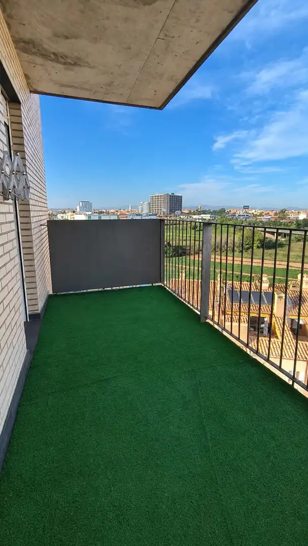 Terrace of Apartments for rent in Valencia  with Terrace, Swimming Pool and Furnished