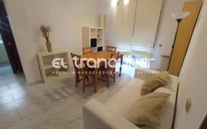 Sala d'estar de Pis en venda en Getafe amb Terrassa, Moblat i Rentadora
