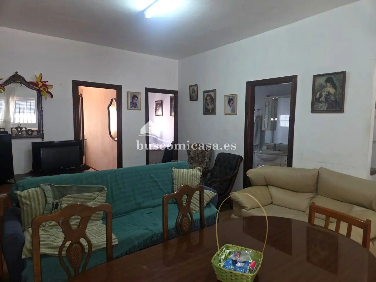 Sala d'estar de Casa o xalet en venda en Pegalajar amb Aire condicionat, Terrassa i Traster