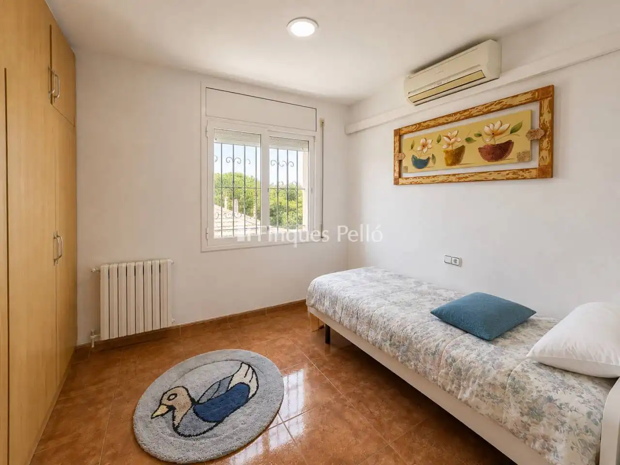 Bedroom of Houses for sale in Santa Cristina d'Aro  with Air Conditioner, Heating and Private garden