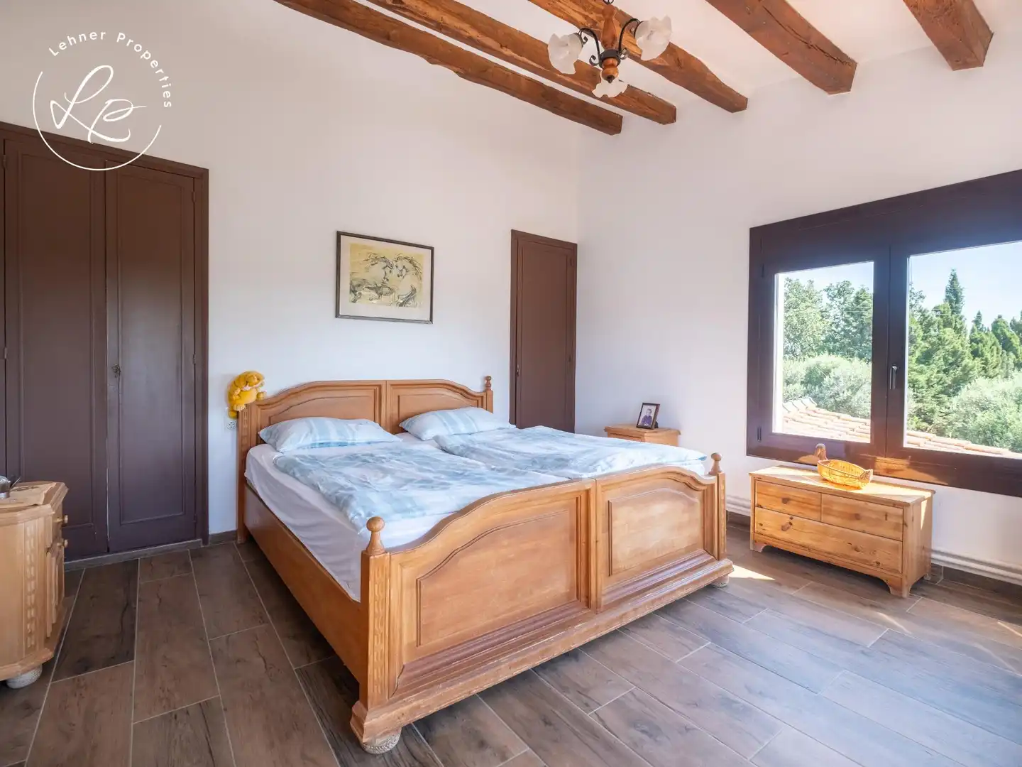 Dormitori de Casa o xalet en venda en Pedret i Marzà amb Aire condicionat, Calefacció i Jardí privat