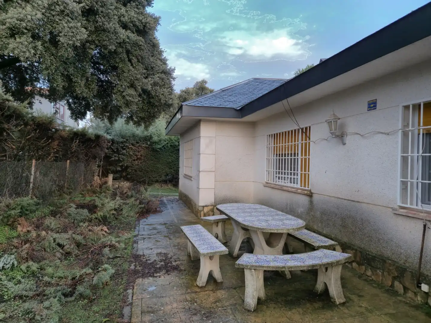Garten von Haus oder Chalet zum Verkauf in Nuevo Baztán mit Klimaanlage, Heizung und Privatgarten