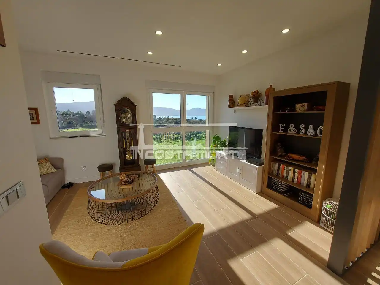 Living room of Houses for sale in Carnota  with Heating, Private garden and Terrace