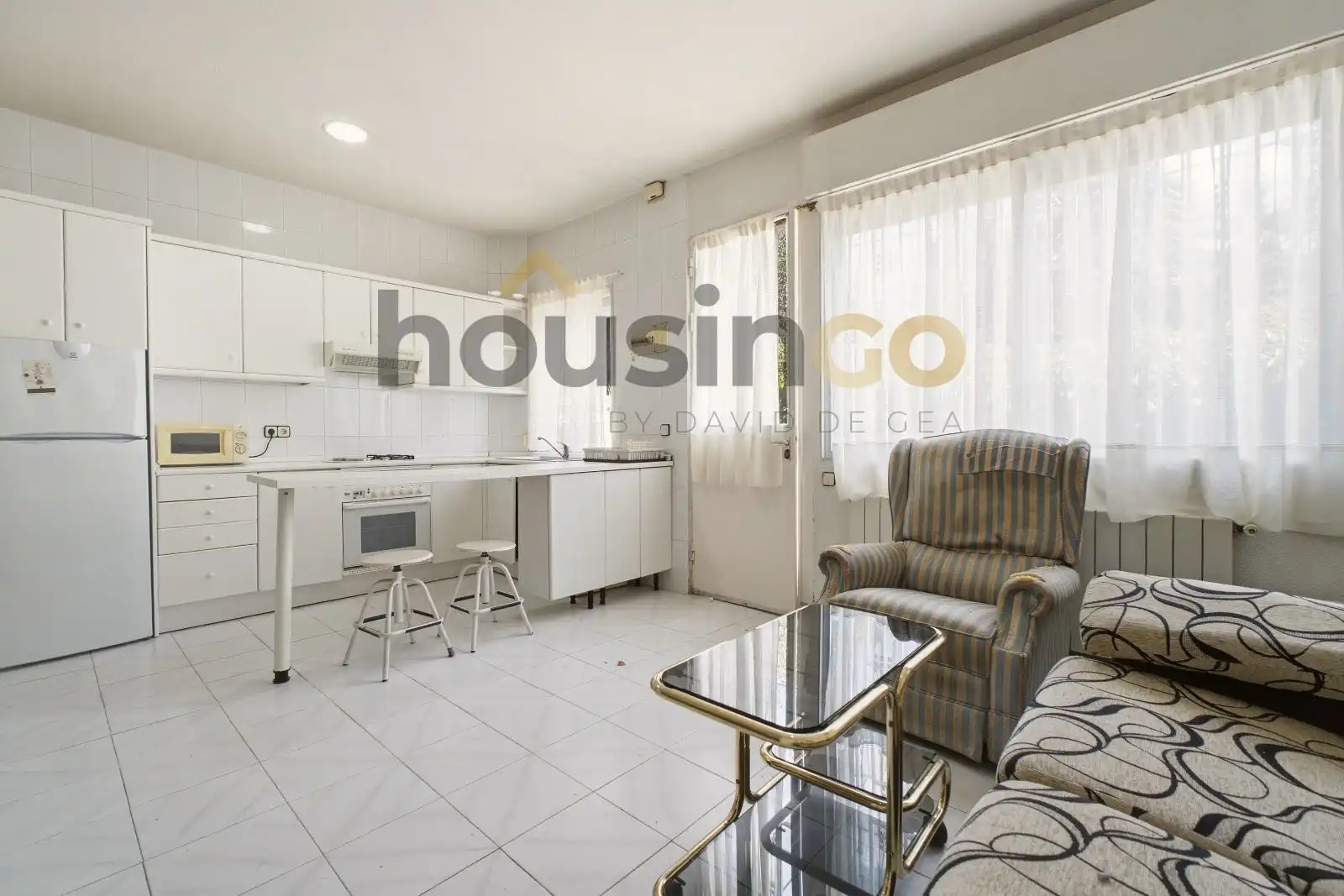 Sala d'estar de Casa o xalet en venda en Madrid amb Aire condicionat, Calefacció i Terrassa