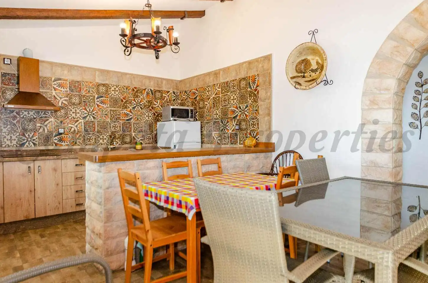Casa rústica amb piscina en venda a Cómpeta, imagen 6