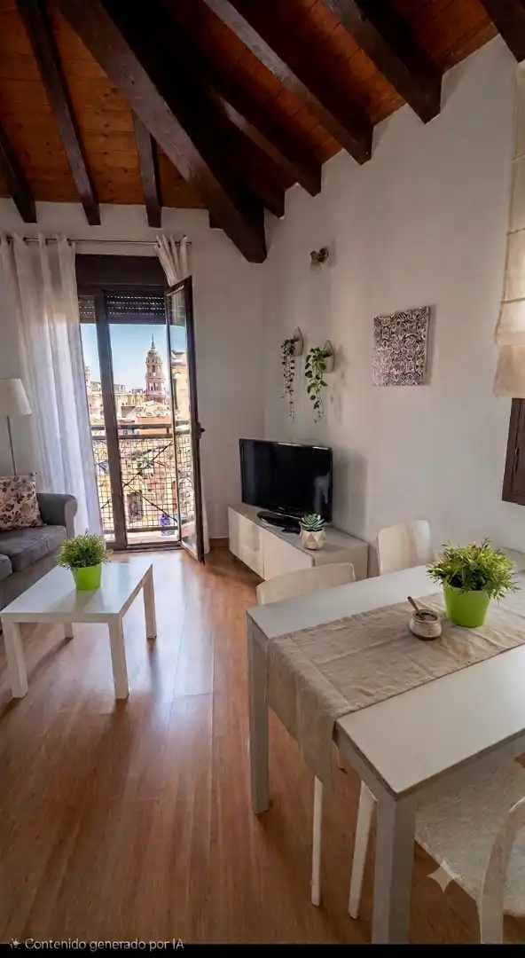 Living room of Apartments for rent in Toledo  with Air Conditioner, Heating and Parquet flooring